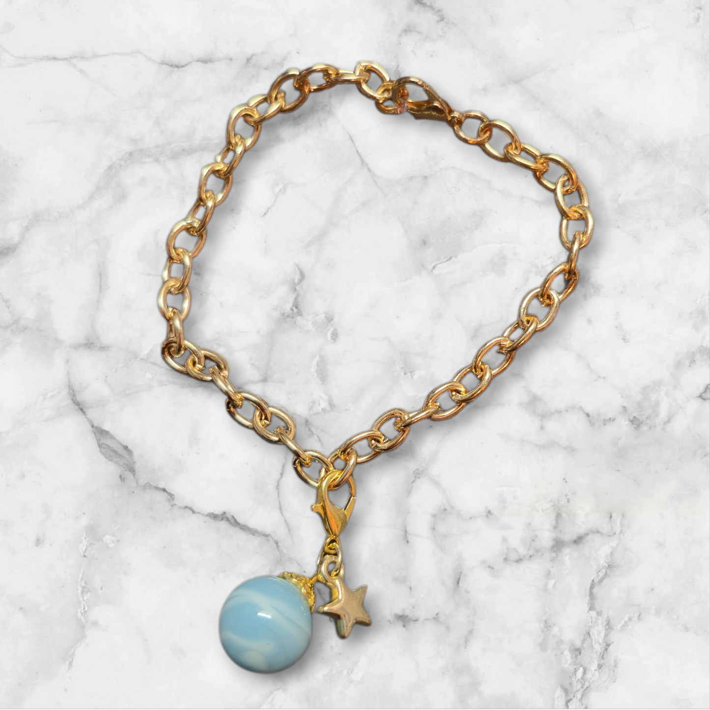 Kettenarmband Goldfarbend