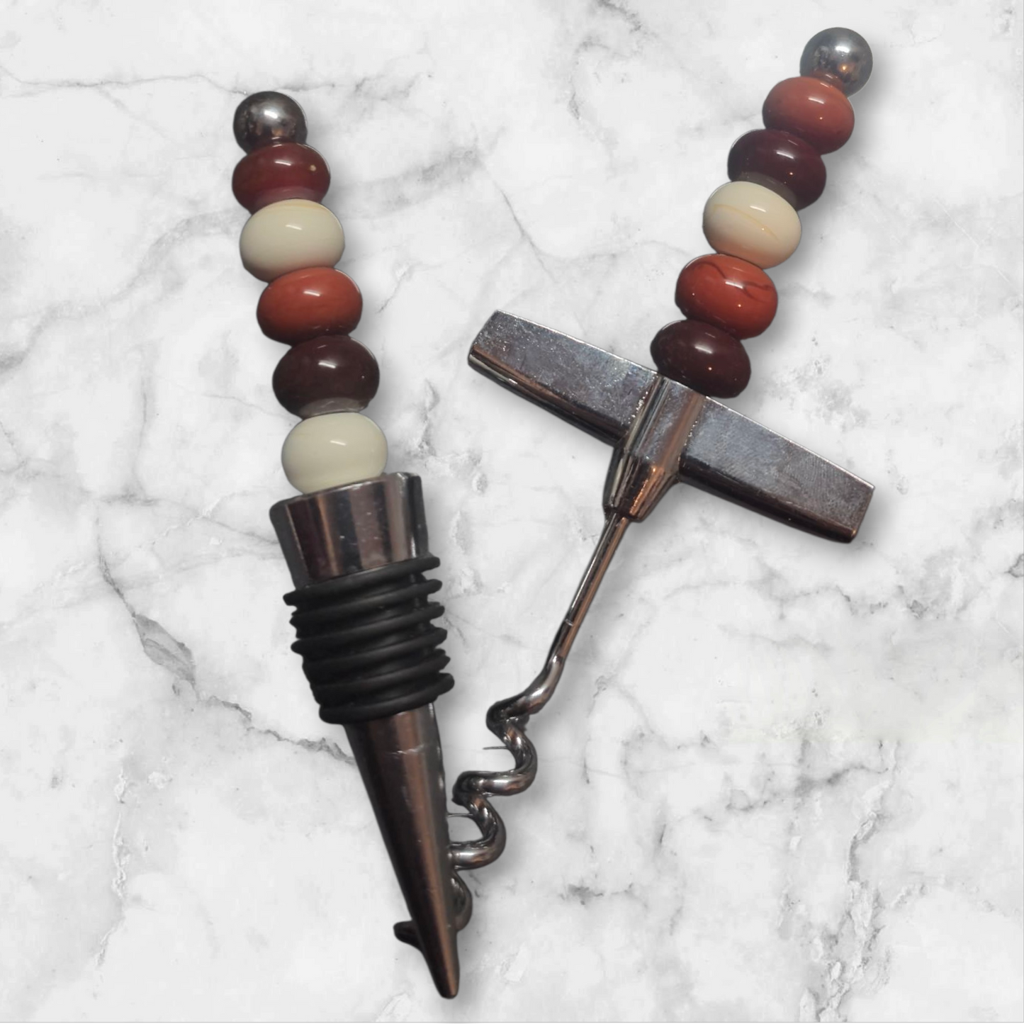 Weinkorken und Korkenzieher