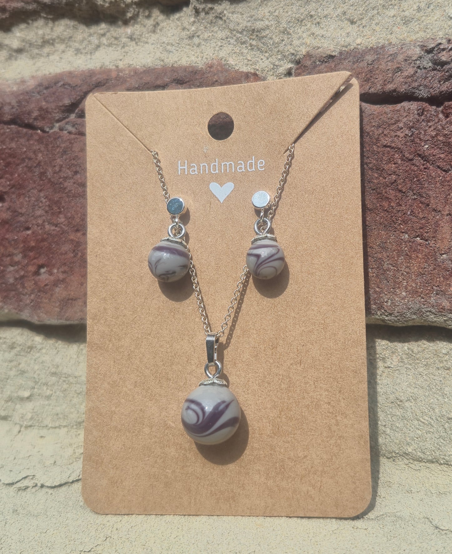 Ketten+Ohrring set