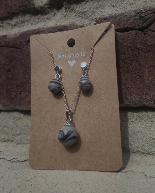 Ketten+Ohrring set