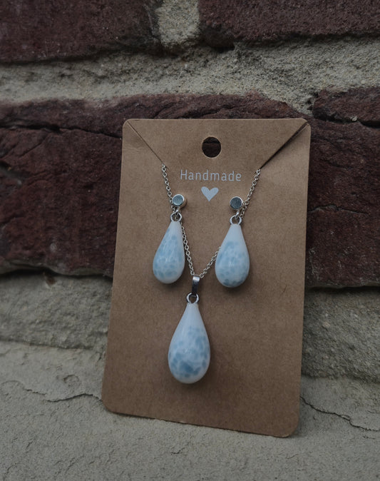 Ketten + Ohrring Set