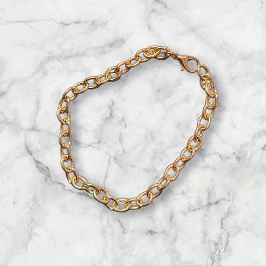 Kettenarmband Goldfarbend