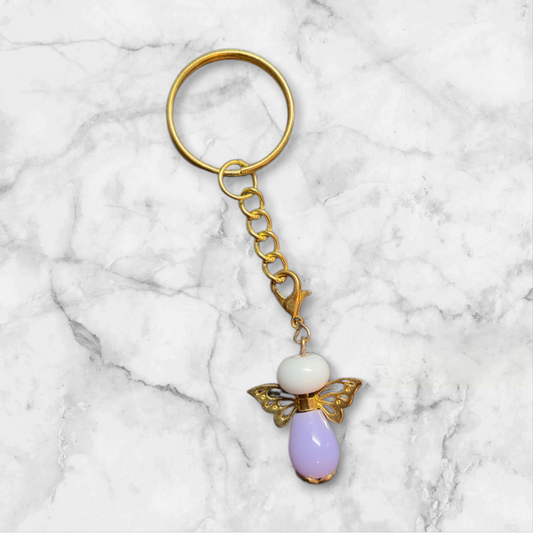 Schlüsselanhänger goldfarbend