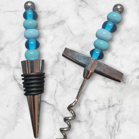 Weinkorken und Korkenzieher