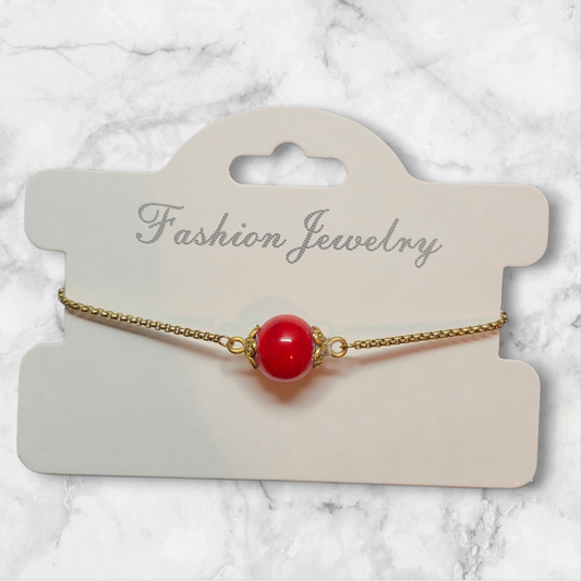 Edelstahlarmband gold farbend