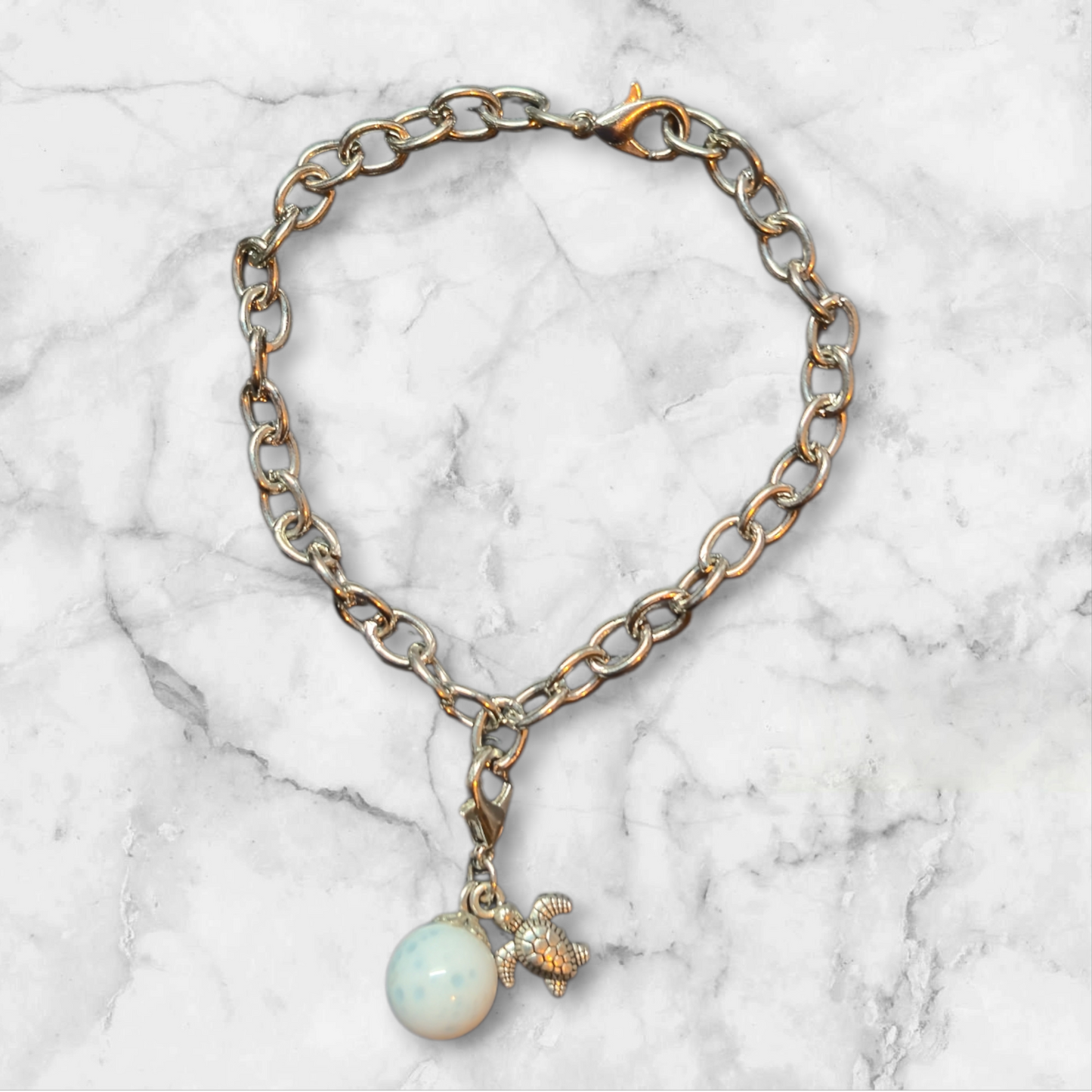 Kettenarmband silberfarbend