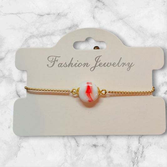 Edelstahlarmband gold farbend